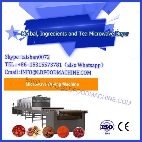 Tunnel type microwave drying machine for moringa leaves #1 image