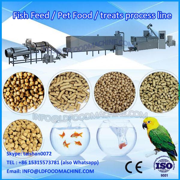 floating fish feed particles prcessing machine line #1 image