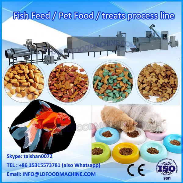 Popular Dry Method Pet Food Machine / Dog Cat Fish Feed Pellet Making Extruder #1 image