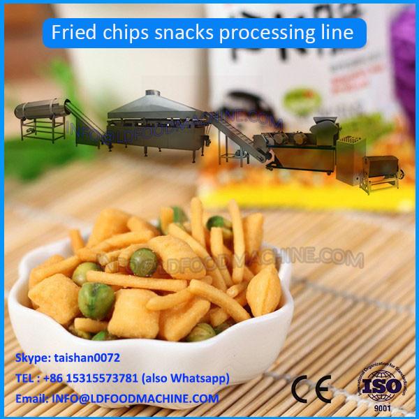 Extruded Fried Snacks Food Potato Chips Production Line #1 image
